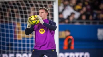 برشلونة يقترب من تجديد عقد تير شتيجن لموسم 2026